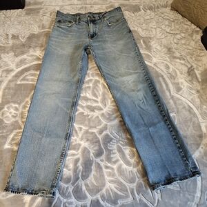 Old Navy Men's Light Blue Straight Jeans W32 X L32